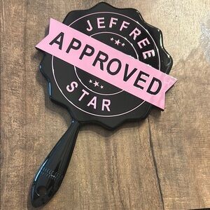 Jeffree Star Black and Pink Hand Mirror